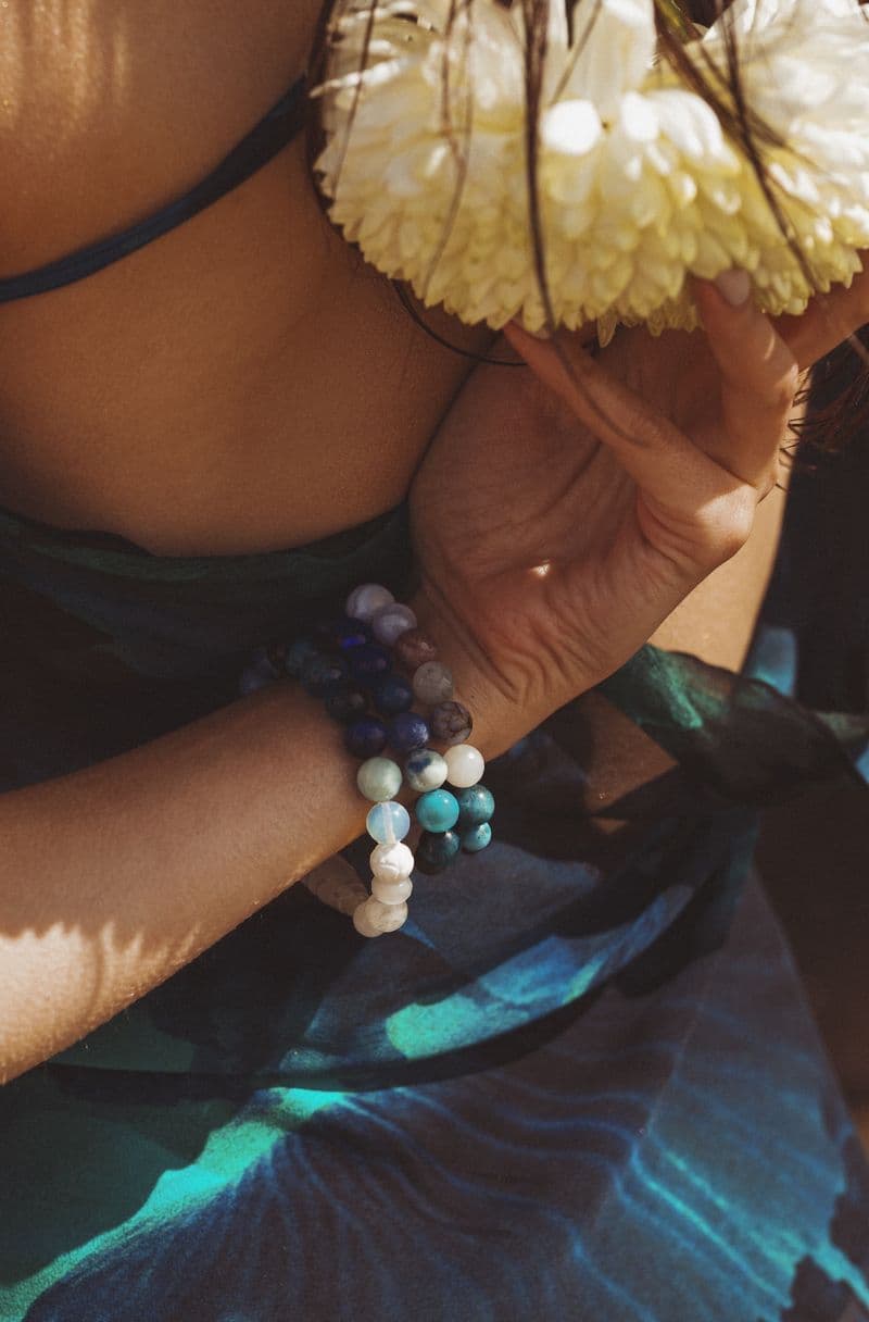 Ardor gemstone bracelets worn as talismans