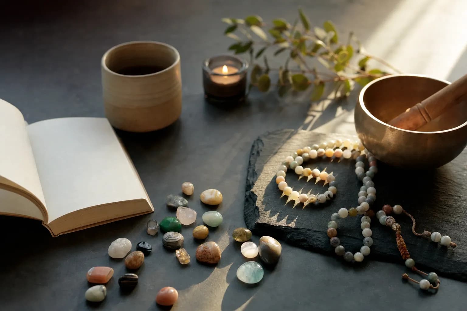 rituals hero image — How to Cleanse the Energy of Your Stones: A Practical Ritual Guide