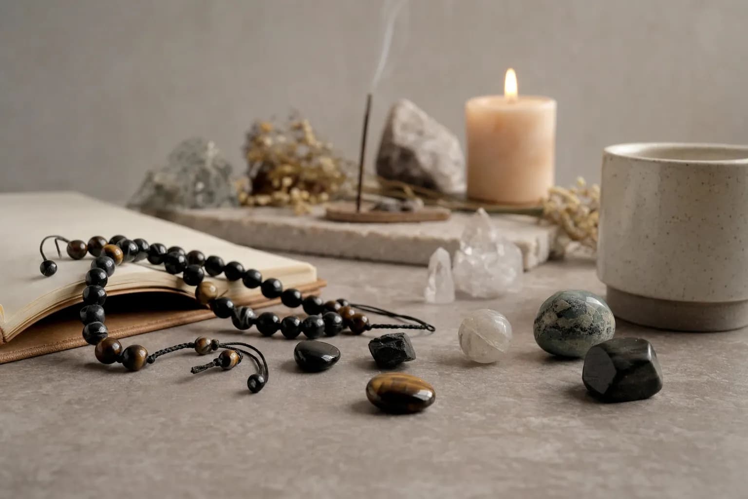 stones hero image — The Best Crystals for Protection: What Practitioners Actually Reach For
