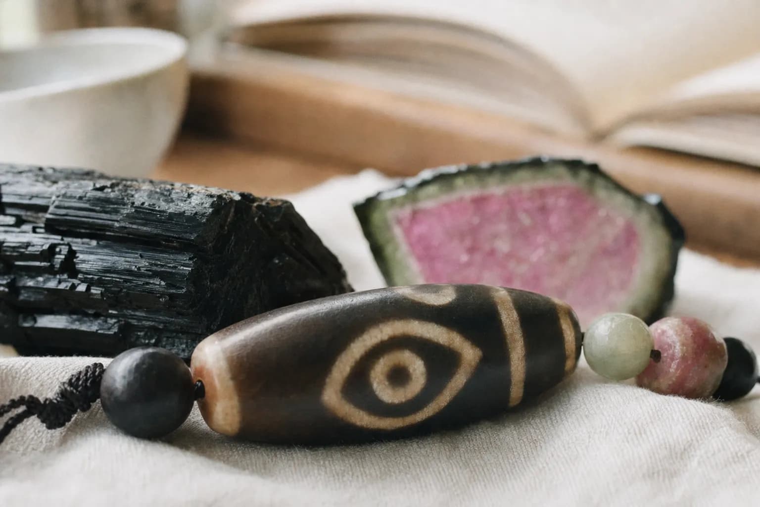 stones hero image — Tourmaline: What Practitioners Know About This Stone and Why the Color Matters